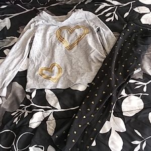 Black and Gray Heart ❤ Outfit